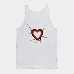 heart with thorns Tank Top